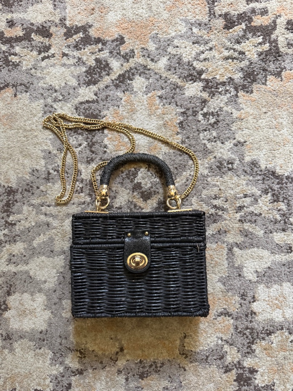 Zara Wicker Bag